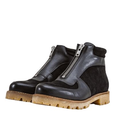 Herla Leather Boot Black