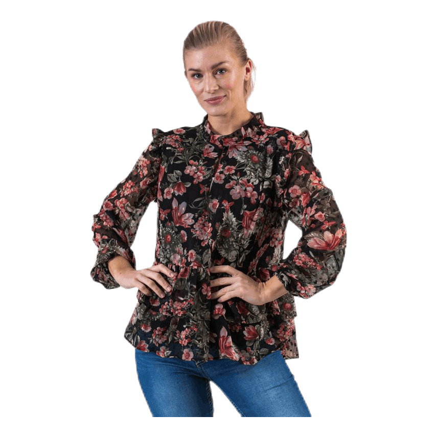 Joan Ls Top Black