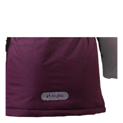 Gitte Girl Melange Parka W-PRO 10000 Purple