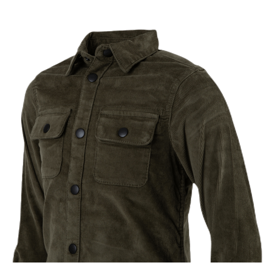 Alfred Corduroy Shirt Akm Jr Green