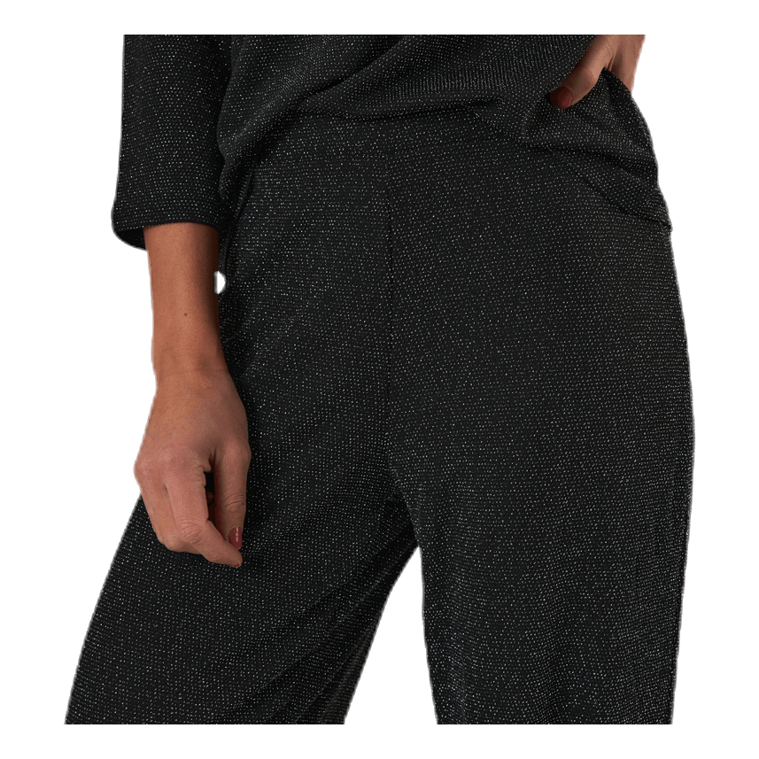 New Queen Glitter Pant Jrs Black