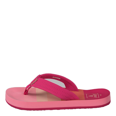Little Ahi Pink/stripes