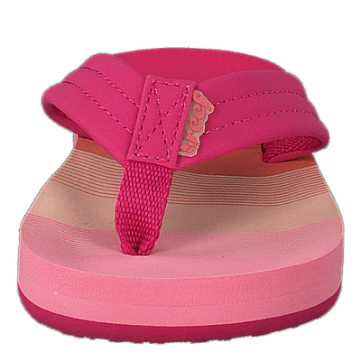 Little Ahi Pink/stripes