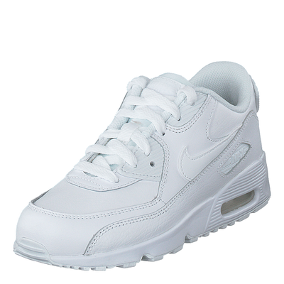 Boys' Air Max 90 Leather Little Kids White/white