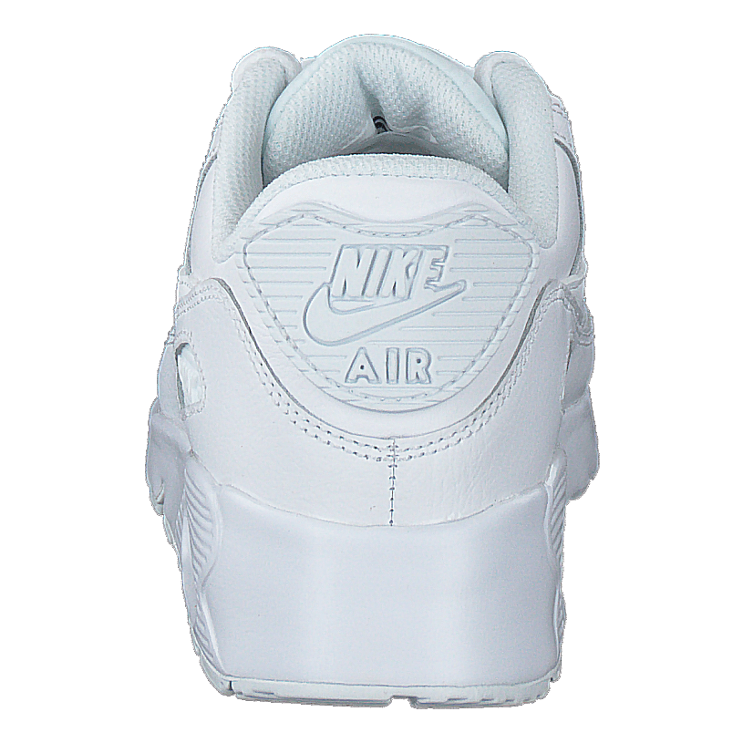 Boys' Air Max 90 Leather Little Kids White/white