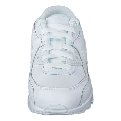 Boys' Air Max 90 Leather Little Kids White/white