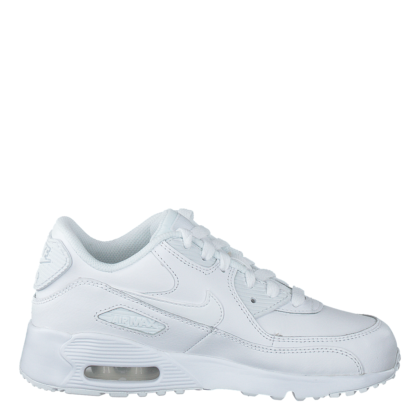 Boys' Air Max 90 Leather Little Kids White/white