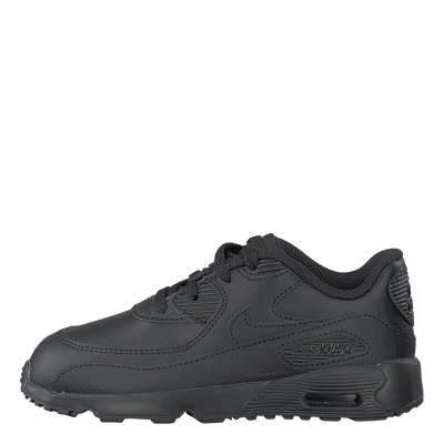 Boys' Air Max 90 Leather TD Kids Black/black