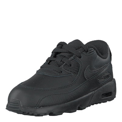 Boys' Air Max 90 Leather TD Kids Black/black