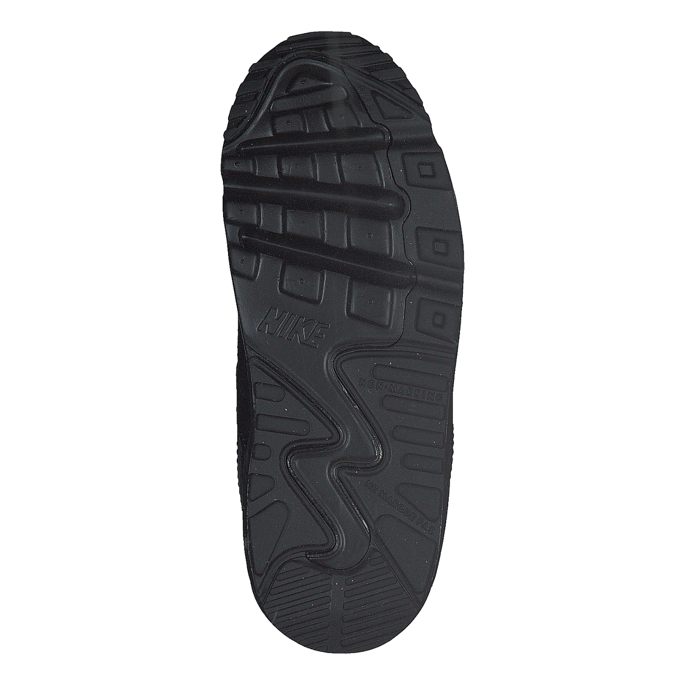 Boys' Air Max 90 Leather TD Kids Black/black