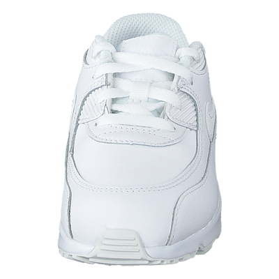 Boys' Air Max 90 Leather (td) White/white