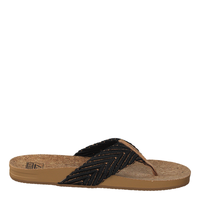 Reef Cushion Strand Black/natural