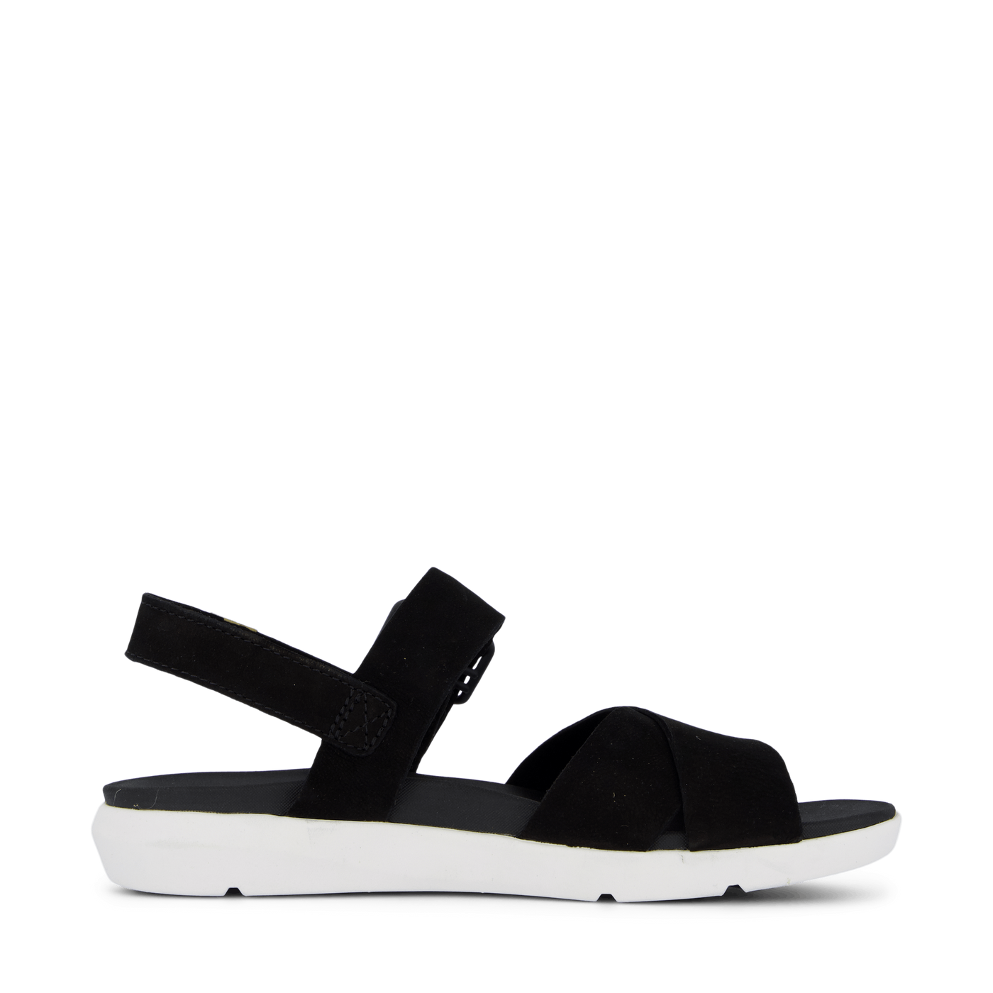 Wilesport Lthr Sandal Black Nubuck