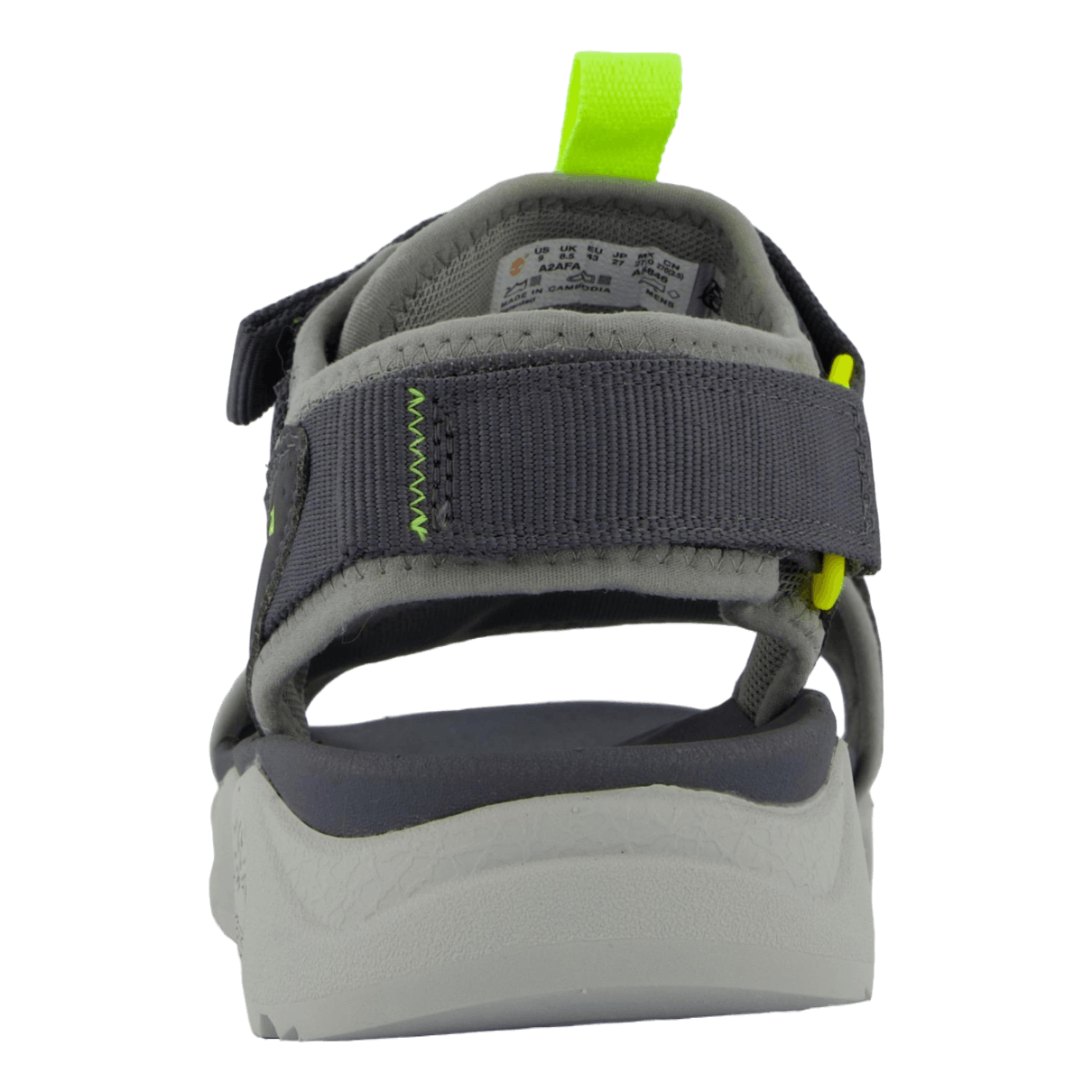 Ripcord 2 Strap Sandal Medium Grey Webbing