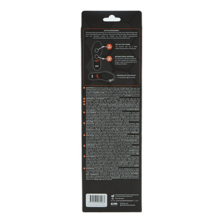 Standard Insole Football Black