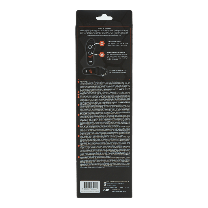 Standard Insole Football Black