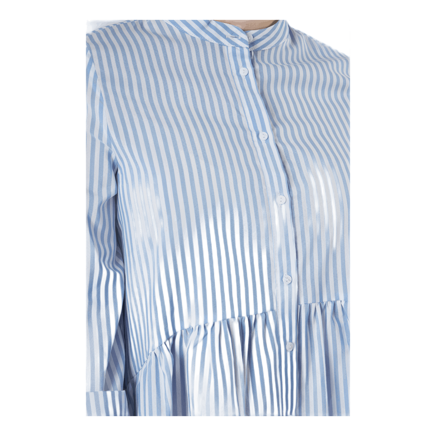 Ditte Life  Stripe 3/4 Dress W White