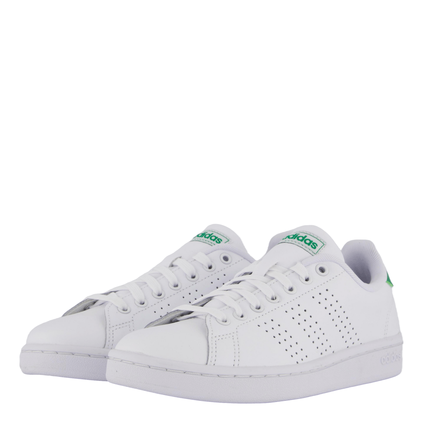 Advantage Shoes Cloud White / Cloud White / Green