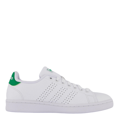 Advantage Shoes Cloud White / Cloud White / Green