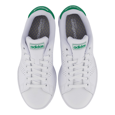 Advantage Shoes Cloud White / Cloud White / Green