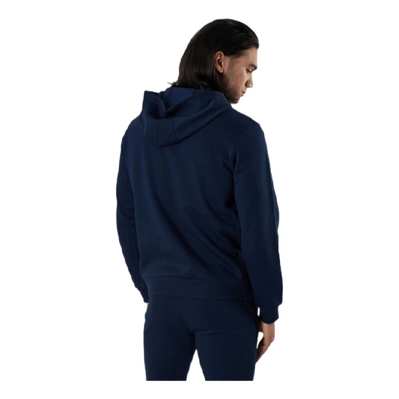 Alpha Full Zip Hood Blue