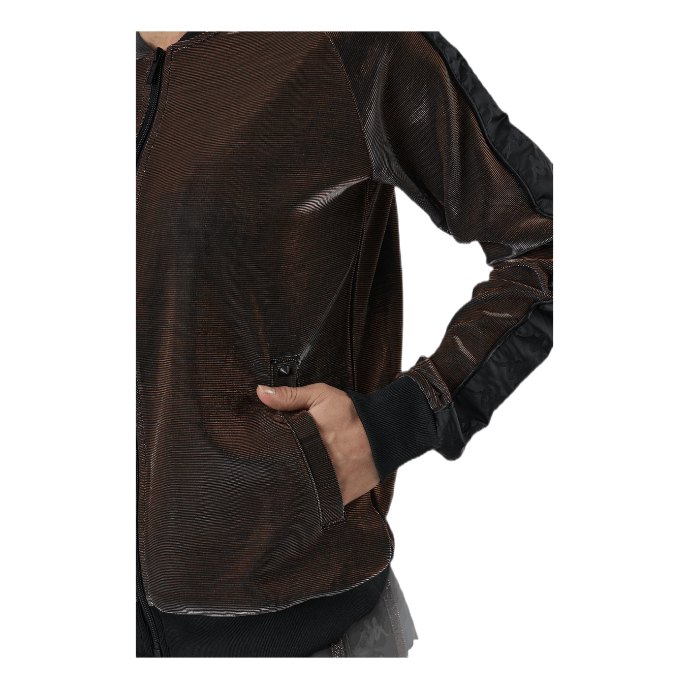Lady Tr.Jacket, Auth Ecot Brown/Black
