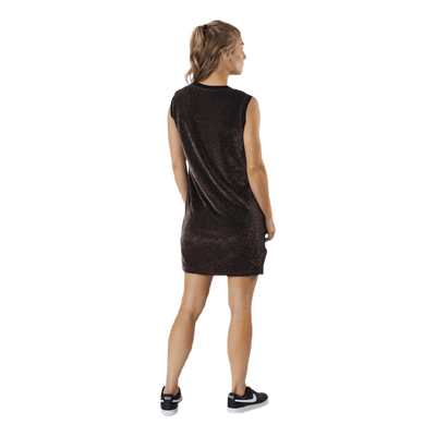 Lady Dress, Auth Sparkle Exar Brown/Black