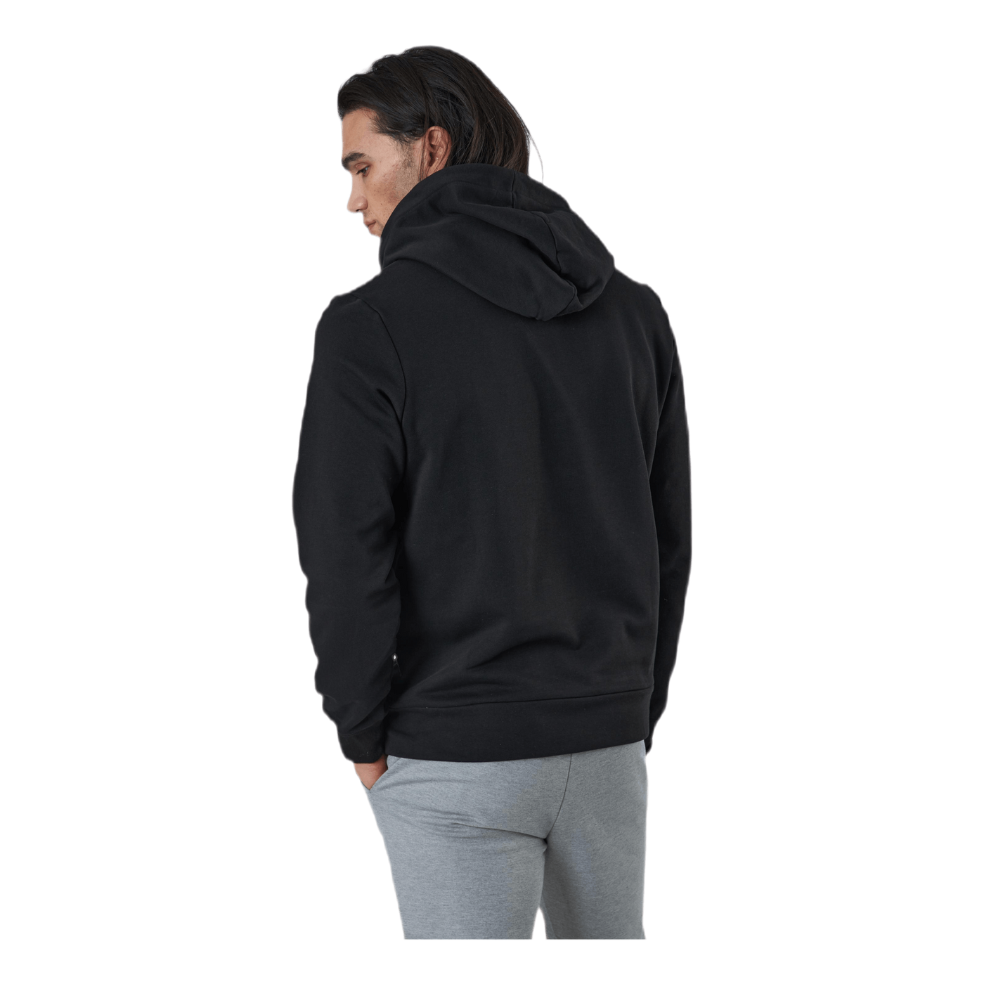 Studio Sweat Hood Ltn Black