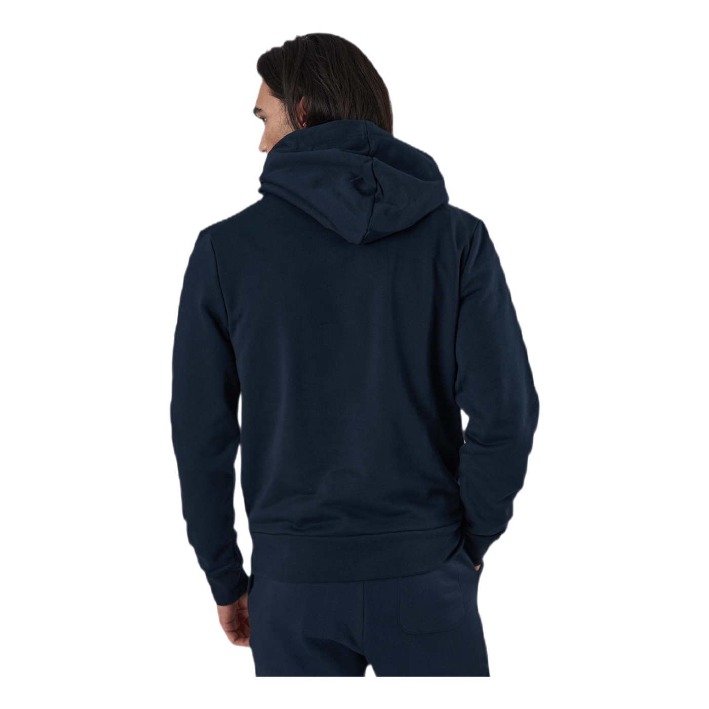 Studio Sweat Hood Ltn Blue