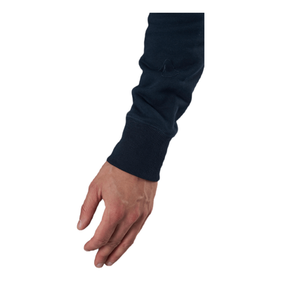Studio Sweat Hood Ltn Blue