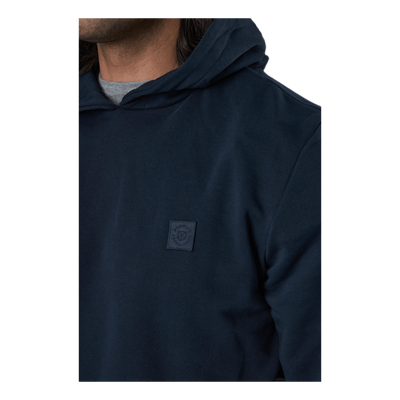 Studio Sweat Hood Ltn Blue