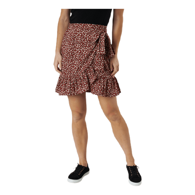Olivia Wrap Skirt Wvn Beige