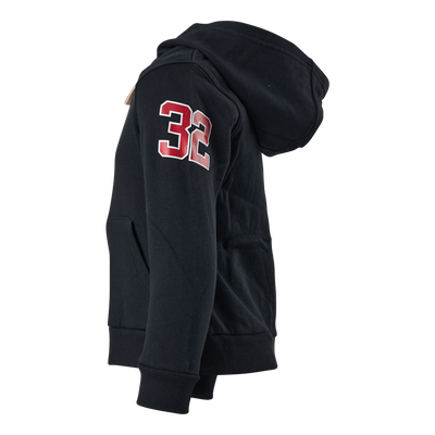 Alpha Full Zip Hood Black