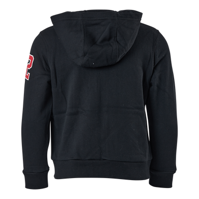 Alpha Full Zip Hood Black