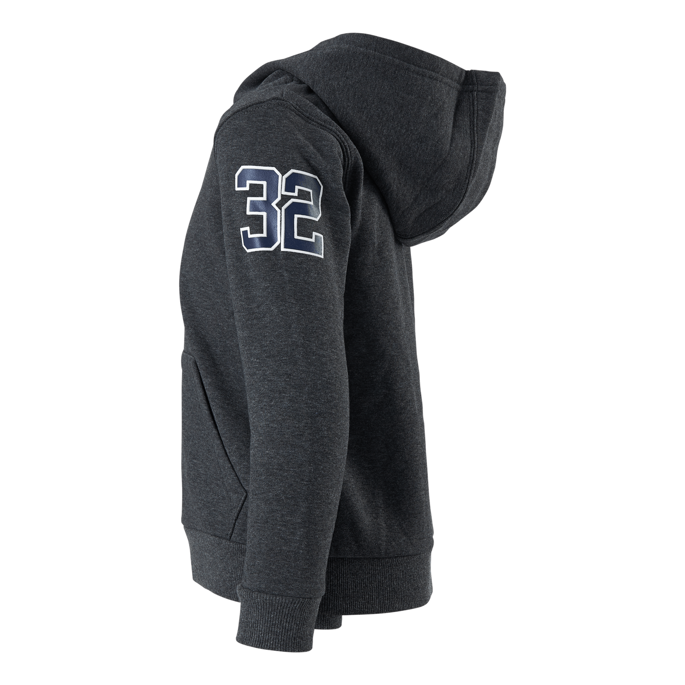 Alpha Full Zip Hood Grey