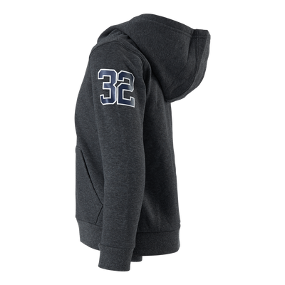 Alpha Full Zip Hood Grey