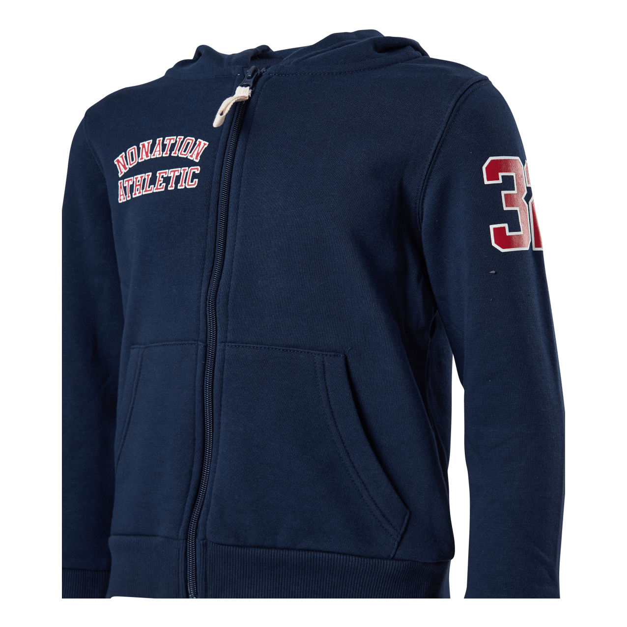 Alpha Full Zip Hood Blue
