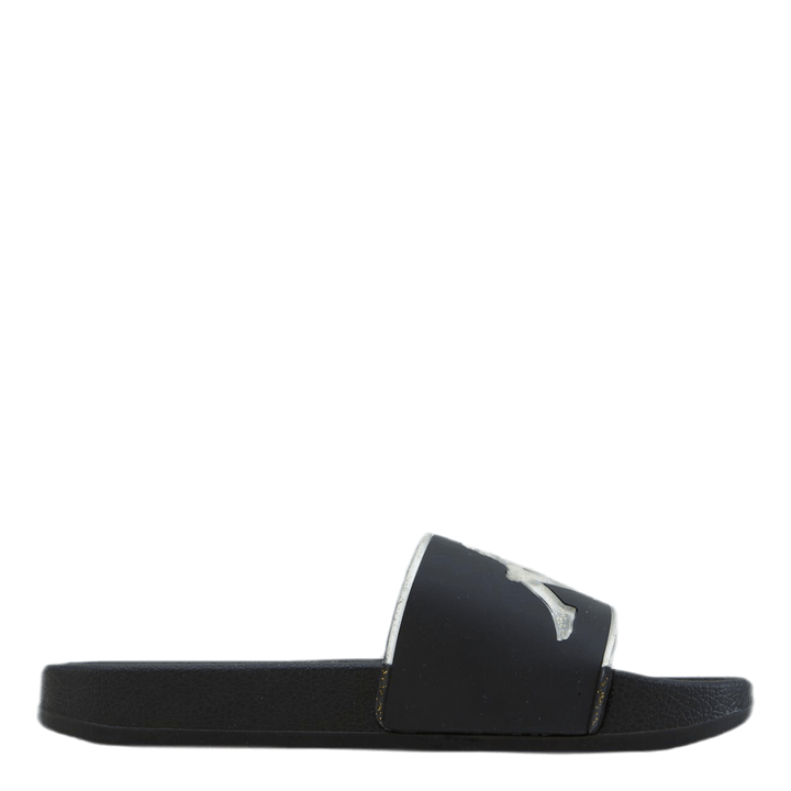 Slipper, Authentic Aqua 1 Black/Gold