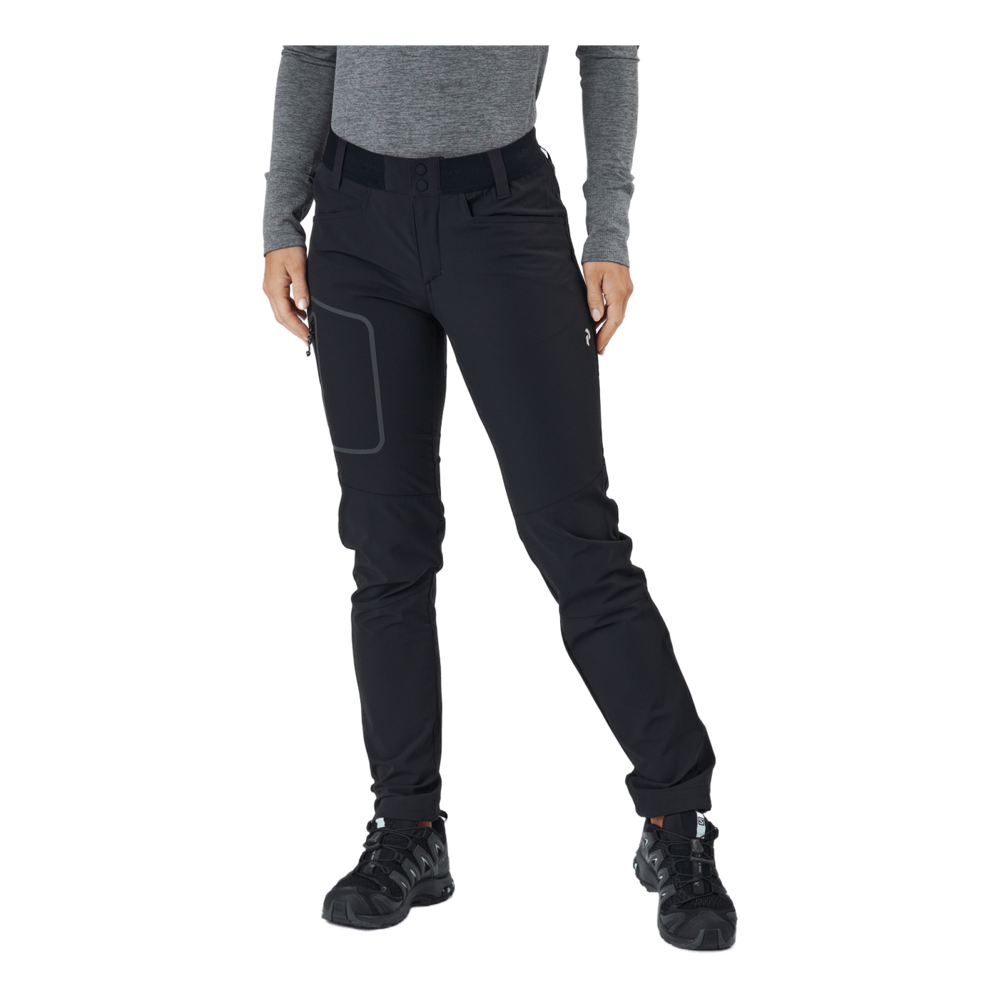 W Light Ss Scale Pant Black