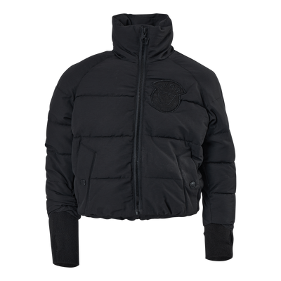 K. Reflective Volume Puffer Ja Black