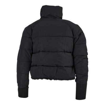 K. Reflective Volume Puffer Ja Black