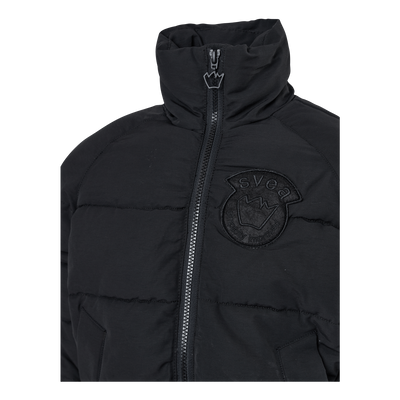 K. Reflective Volume Puffer Ja Black