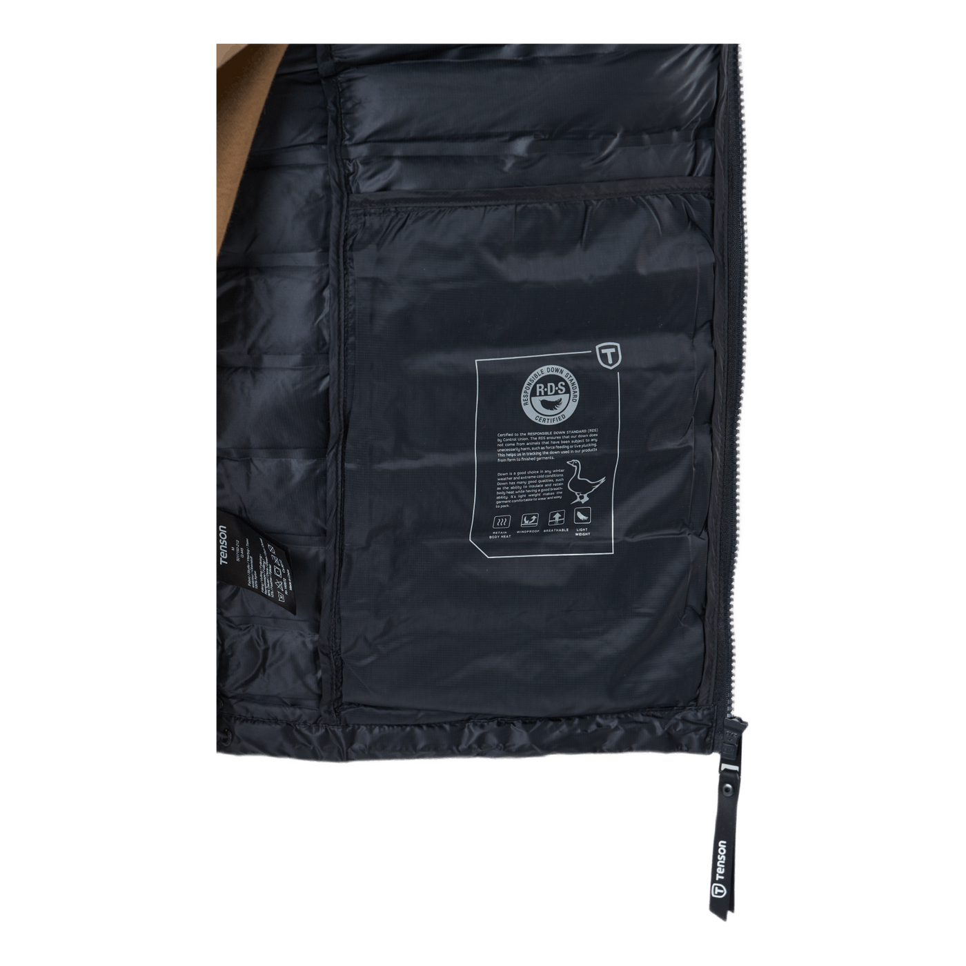 Caldor Down Vest M 999 Black