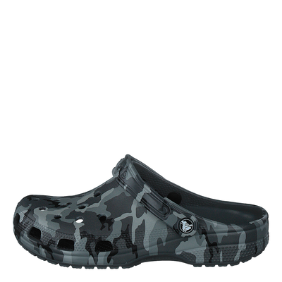 Classic Printed Camo Clog Slate Grey / Multi