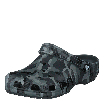 Classic Printed Camo Clog Slate Grey / Multi