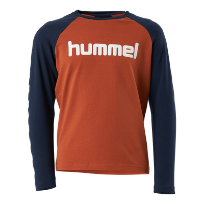 Hmlboys T-shirt L/s Bombay Brown