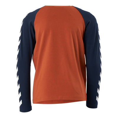 Hmlboys T-shirt L/s Bombay Brown
