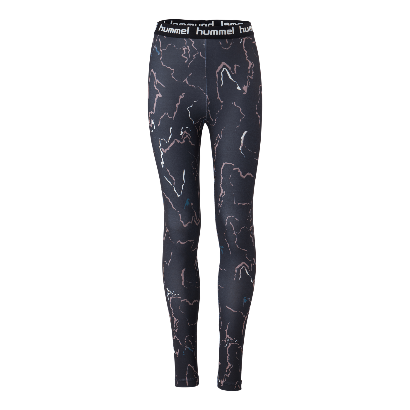 Hmlmimmi Tights Caviar/twilight Mauve