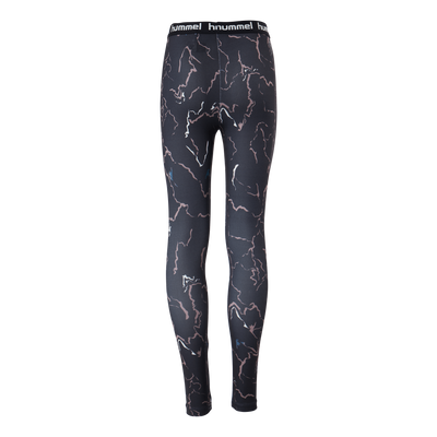 Hmlmimmi Tights Caviar/twilight Mauve