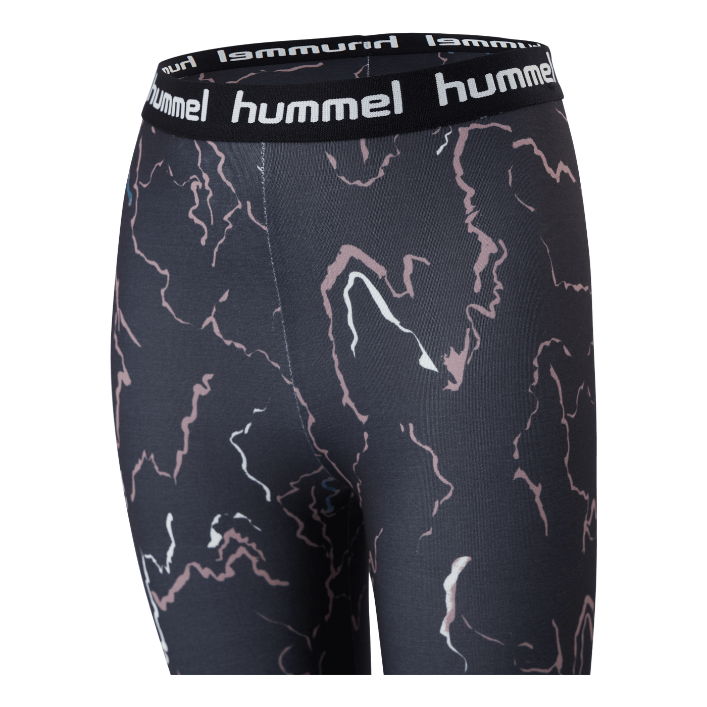 Hmlmimmi Tights Caviar/twilight Mauve